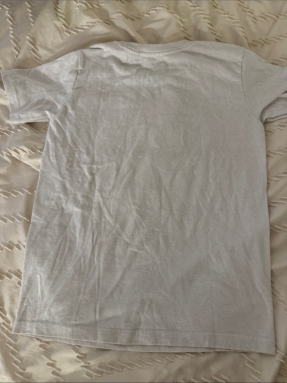 Star Wars Light Gray Kids' Holiday Tee with Festive Graphic - Picture 7 of 7